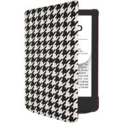 PocketBook Shell - Rhombus Cover for Verse / Verse Pro e-bookreaderbehuizing Zwart, Wit