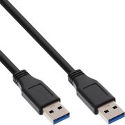 InLine-0-5m-USB-3-0-USB-kabel-0-5-m-3-2-Gen-1-3-1-Gen-1-USB-A-Zwart