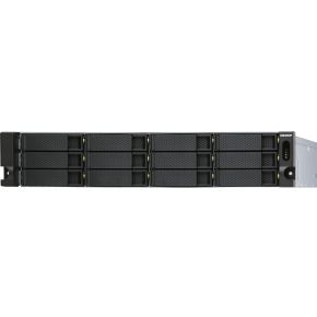 QNAP TL-R1200S-RP behuizing voor opslagstations 2.5/3.5" HDD-/SSD-behuizing Zwart, Grijs