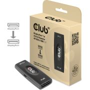 CLUB3D-1007-video-kabel-adapter-DisplayPort-Zwart