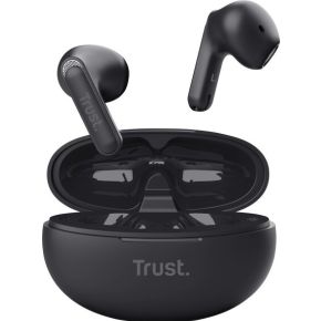 Trust Yavi Headset True Wireless Stereo (TWS) In-ear Oproepen/muziek USB Type-C Bluetooth Zwart