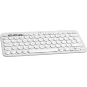 Logitech-Pebble-Keys-2-K380s-RF-draadloos-Bluetooth-AZERTY-Frans-Wit-toetsenbord