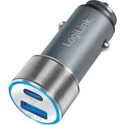 LogiLink-PA0252-auto-oplader-USB-A-USB-C
