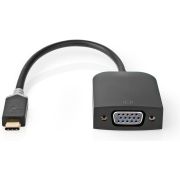 Nedis-USB-C-copy-adapterkabel-Type-C-copy-Male-VGA-Female-0-2-m-Antraciet