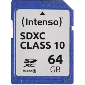 Image of Intenso SD-kaart 64GB class 10