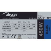 Akyga-AK-B1-450-power-supply-unit-450-W-20-4-pin-ATX-ATX-Grijs-PSU-PC-voeding