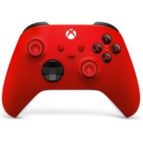 Microsoft Pulse Red Rood Bluetooth/USB Gamepad Analoog/digitaal Xbox, Xbox One, Xbox Series S, Xbox