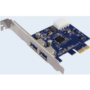 Image of LogiLink 2 poorten USB 3.0-controllerkaart PCIe