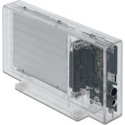 DeLOCK 42622 behuizing voor opslagstations HDD-/SSD-behuizing Transparant 2.5"