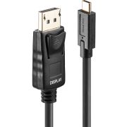 Lindy-43305-video-kabel-adapter-5-m-USB-Type-C-DisplayPort-Zwart
