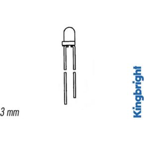 Image of Knipperled 3mm Groen Diffuus