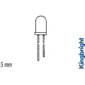 Image of Knipperled 5mm Groen Diffuus