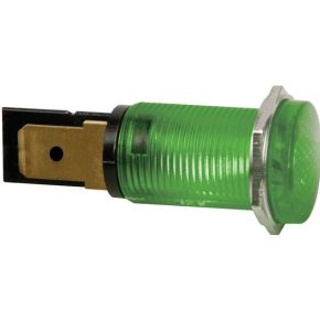 Image of Ronde Signaallamp 14mm 220v Groen