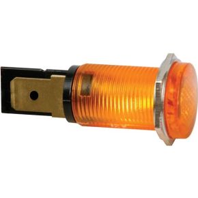 Image of Ronde Signaallamp 14mm 220v Oranje