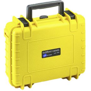 Image of B&W Outdoor Case Type 1000/Y geel met DJI Osmo X3 Inlay