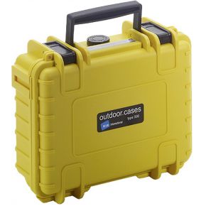 Image of B&W Outdoor Case Type 500/Y geel met GoPro Session Inlay