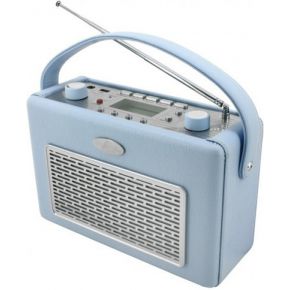 Image of Soundmaster TR50 persoonlijke radio FM/AM USB licht blauw