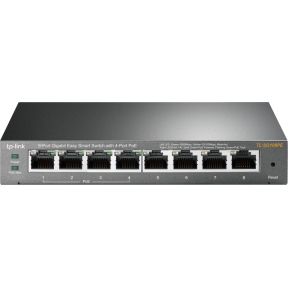 TP-LINK Gigabit TL-SG108PE 8-port PoE netwerk switch