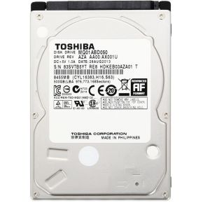 Image of Toshiba 500GB 2.5''