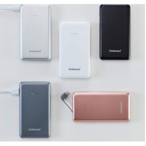 Image of Intenso Powerbank S10000 Rechargeable Battery 10000mAh (white) - Inten
