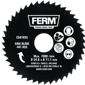 Image of Ferm CSA1035 Precision zaagblad 44HSS Diameter:54.8 mm