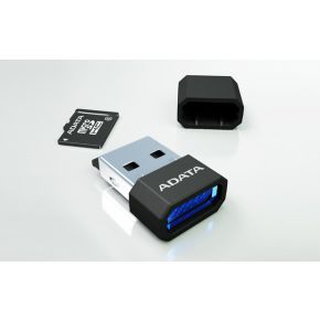 Image of ADATA 64GB microSDXC + microReader V3 BKBL 64GB MicroSDXC UHS-I Class 10 flashgeheugen