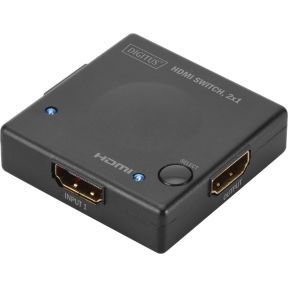 Image of Digitus DS-45302 2 poorten HDMI-switch 3D-weergave mogelijk, met status-LED's 1920 x 1080 pix