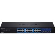 Trendnet-TEG-30284-Managed-Gigabit-Ethernet-10-100-1000-1U-Zwart-netwerk-netwerk-switch