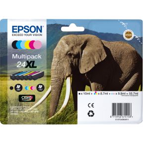 Image of Epson Ink Cart/Claria PhotoHD 24XL Elephant MP