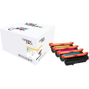 Image of Freecolor 3525-4-FRC Toner 5000pagina's Zwart, Cyaan, Geel laser toner & cartridge