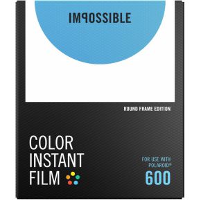 Image of Impossible Color Film for Polaroid 600 Round Frame
