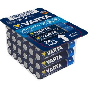Image of 1x24 Varta High Energy AAA LR 3 Ready-To-Sell Tray Big Box