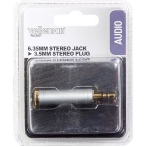 Image of 6.35mm Stereo Jack Naar 3.5mm Stereo Plug / Professioneel