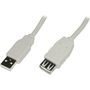 Image of ADJ ADJKOF21998949 USB 2,0 Extension Cable Type A/Type A 1,8 m M/FWhit