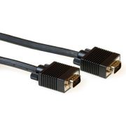 ACT 50 cm High Performance VGA kabel male-male zwart