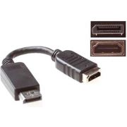 ACT-15-cm-Verloop-kabel-DisplayPort-male-naar-HDMI-A-female