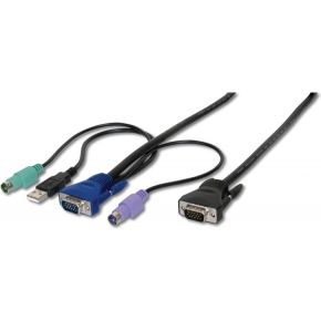 Image of ASSMANN Electronic AK 82001 toetsenbord-video-muis (kvm) kabel