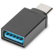 ASSMANN-Electronic-USB-C-USB-A-USB-C-USB-A-Zwart