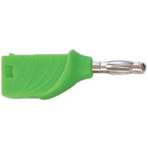 Image of Banana Plug 4mm Stackable - Green - (5 st.)