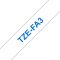 Brother Fabric Labelling Tape - 12mm, Blue/White