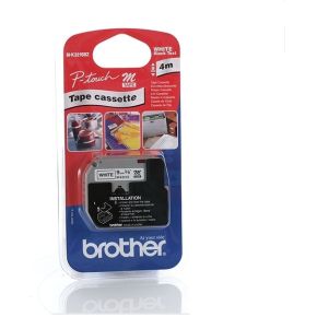 Image of Brother MK221SBZ Labelling Tape (9mm)