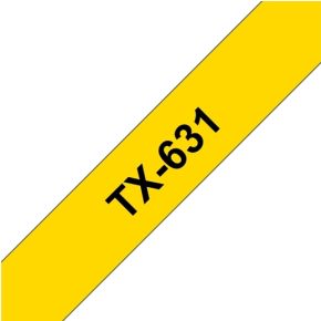 Image of Brother TX-631 Black/Yellow