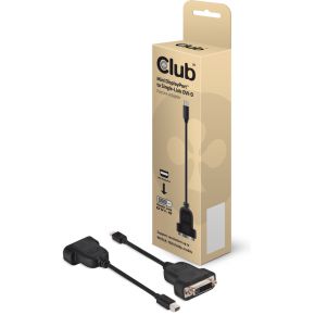 Image of Club 3D Adapter Mini-DisplayPort - DVI-D