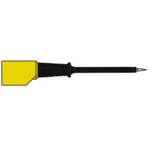 Image of Contact-protected Test Probe 4mm With Slender Stainless Steel Tip / Black (prf 2s)