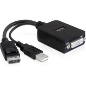 Image of Adapter DP+USB-St -> DVI