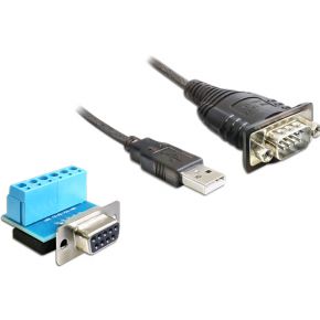 Image of Adapterkabel USB 2.0 zu 1 x RS-422/485 - Delock