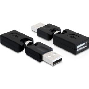 Image of Adapter USB 2.0-A St > Bu Rotation Delock - Delock