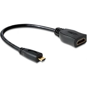 Image of DeLOCK - Cable HDMI / Micro-HDMI 0.23m Male/Female (65391)