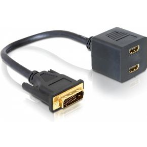 Image of Adapter DVI 25 - 2x HDMI