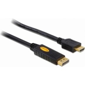 Image of DeLOCK Displayport male > HDMI male 5m